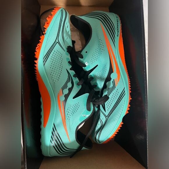 Saucony ENDORPHIN 3 SPIKE Mens Sz 9.5 - Picture 4 of 7